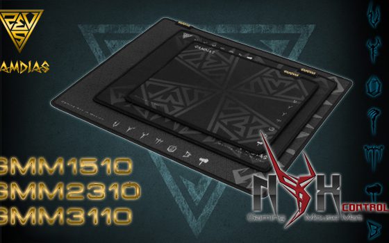 GAMDIAS NYX CONTROL. Máxima precisión!