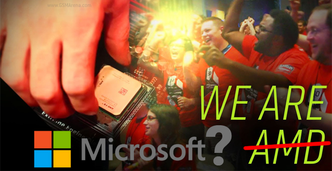 Microsoft podría comprar AMD (Rumor)