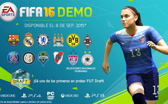 Demo de Fifa 16 ya disponible