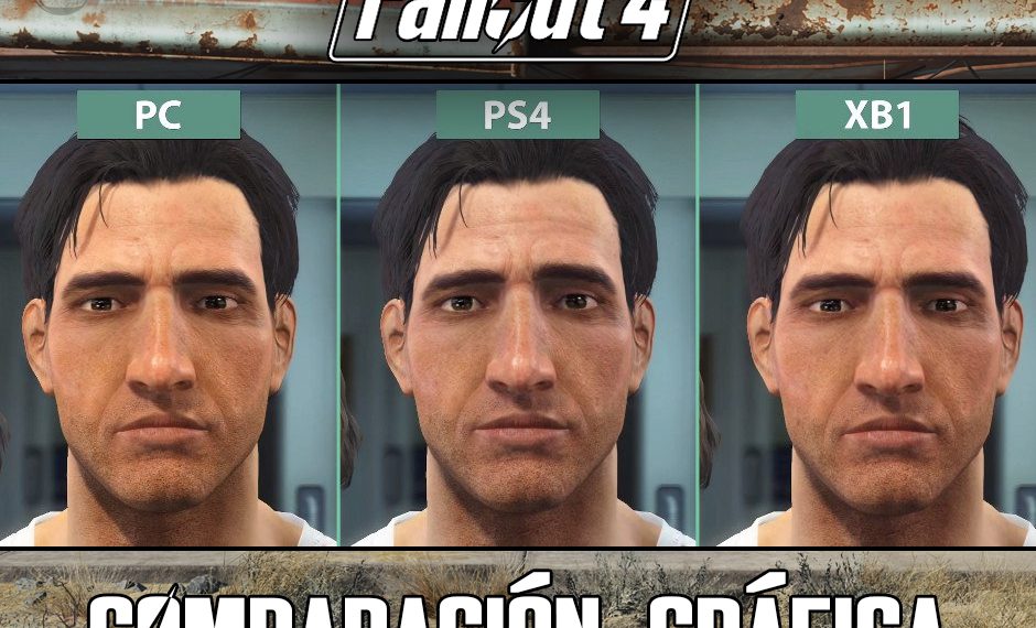 Comparativa gráfica de Fallout 4 entre PC, PS4 y Xbox One