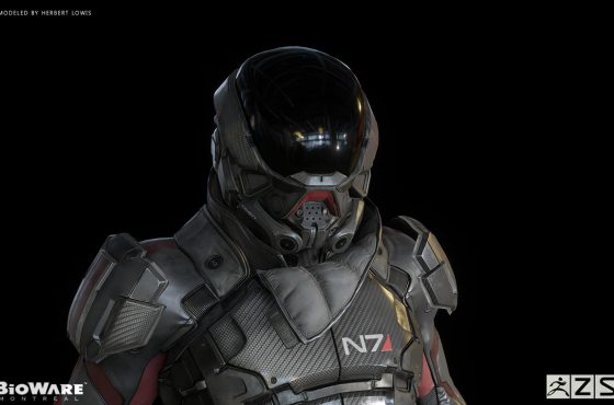 Nuevas imágenes del protagonista de Mass Effect Andromeda