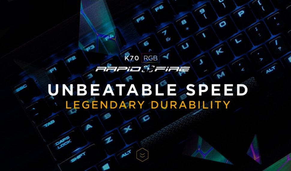 Corsair presenta sus nuevos teclados mecánicos ultrarrápidos