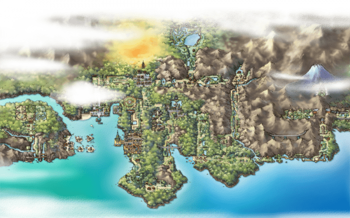 johto regiones de pokémon