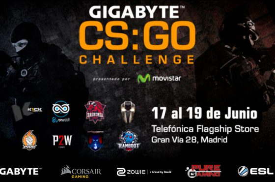 Gigabyte CS:GO Challenge – El evento Gamer definitivo de CS:GO en Madrid