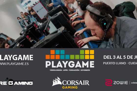PLAYGAME – tu evento de videojuegos y Gaming en Ciudad Real
