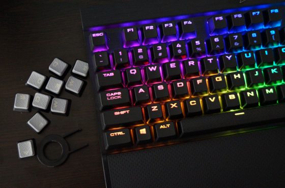 FlipiN y Aidy probarán por primera vez en España el K70 RGB RAPIDFIRE de Corsair