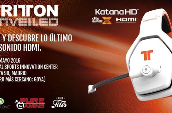 Ven a la presentación de los TRITTON Katana HD