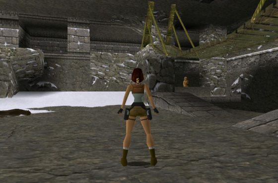 El material pre-apha inédito de Lara Croft
