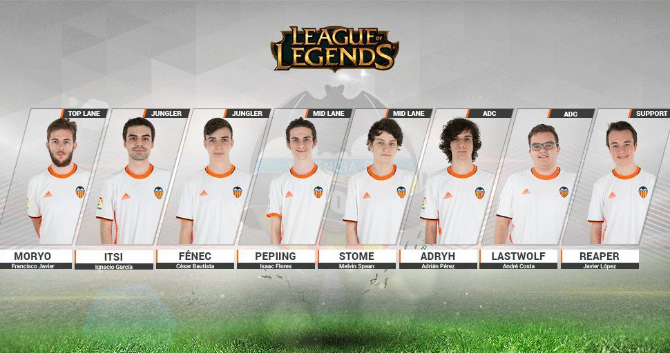 El Valencia CF eSports presenta a sus jugadores de League of Legends