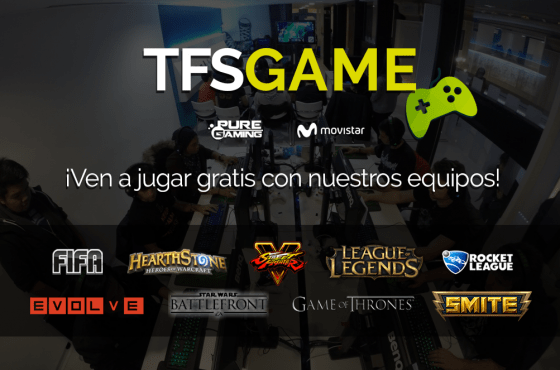 Ven a jugar a TFS Game en Madrid y Barcelona