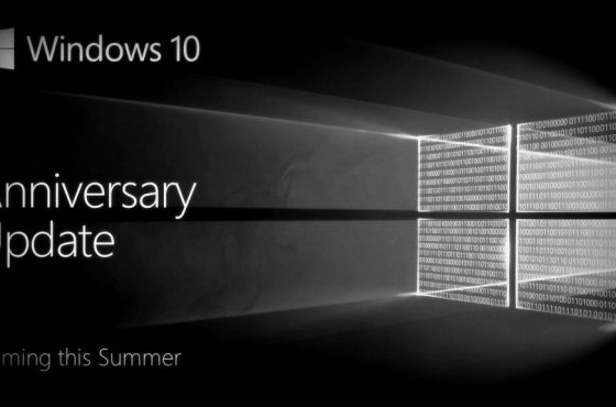 Anniversary, actualización de Windows 10 disponible