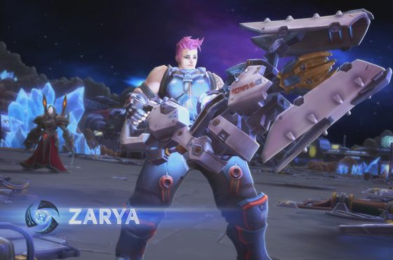 La última gran actualización de HotS incluye a Zarya de Overwatch