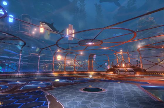 Nuevo escenario bajo el mar en Rocket League