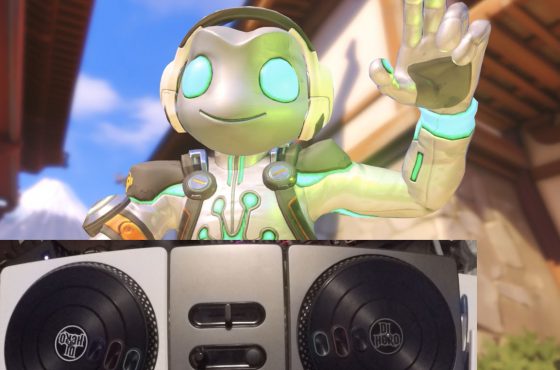Este usuario ha jugado a Lucio con la mesa de mezclas de DJ Hero