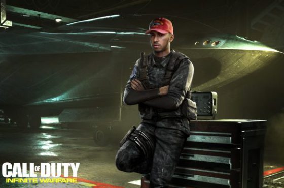Lewis Hamilton aparecerá en Call of Duty: Infinite Warfare
