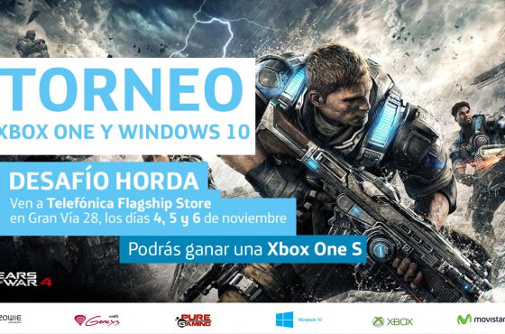 Torneo Gears of War 4 en Telefónica Flagship Store