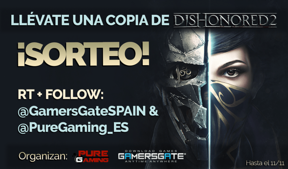 Sorteo Dishonored 2 con GamersGate
