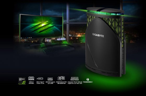 Gigabyte Brix Gaming GT – un Brix con potencia NVIDIA GTX1070 y GTX1080