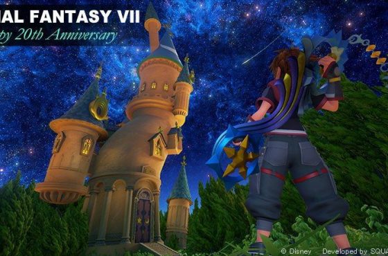 Kingdom Hearts III nos sorprende con una imagen en honor del 20º aniversario de Final Fantasy VII