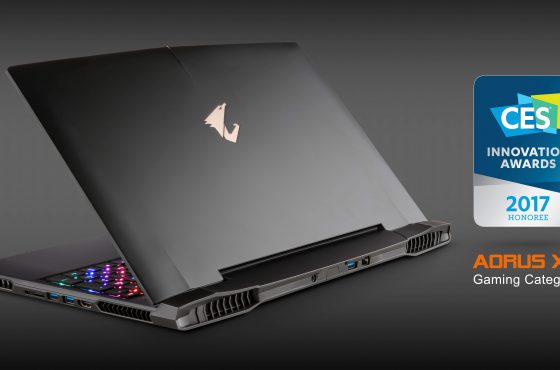 AORUS recibe un nuevo galardón “ CES Innovation ” en 2017 y anuncia actualizaciones en sus modelos