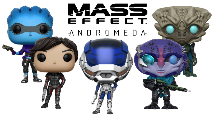 Funko presenta las nuevas figuras Pop! de Mass Effect Andromeda