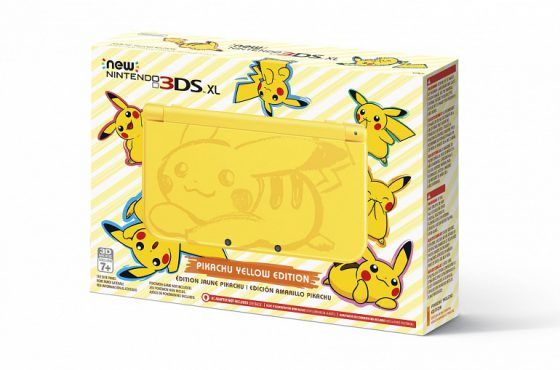 Nintendo lanza un nuevo color para su 3DS XL, el Amarillo Pikachu