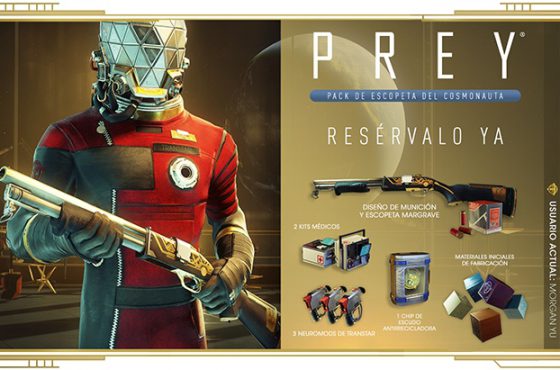 Prey desvela nueva información y el contenido de incentivo por reserva del juego.