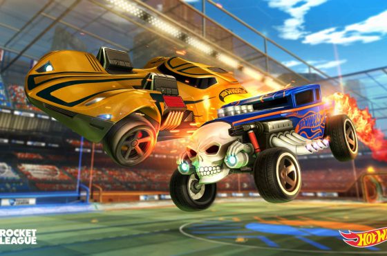 Inyección de infancia a Rocket League con Hot Wheels