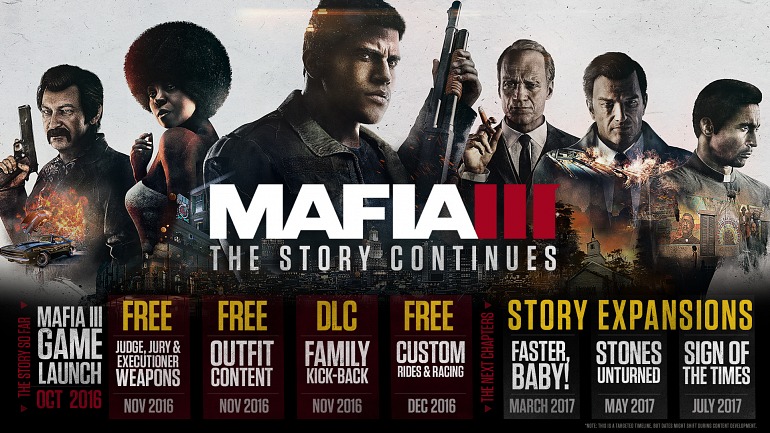 La primera gran expansión de Mafia III, «¡Más Rápido!» estará disponible en marzo