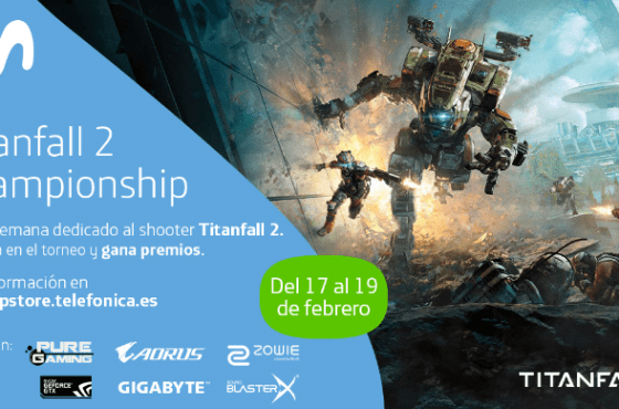 Evento TITANFALL 2 del 17 al 19 de Febrero en Telefónica Flagship Store de Gran Vía (Madrid)