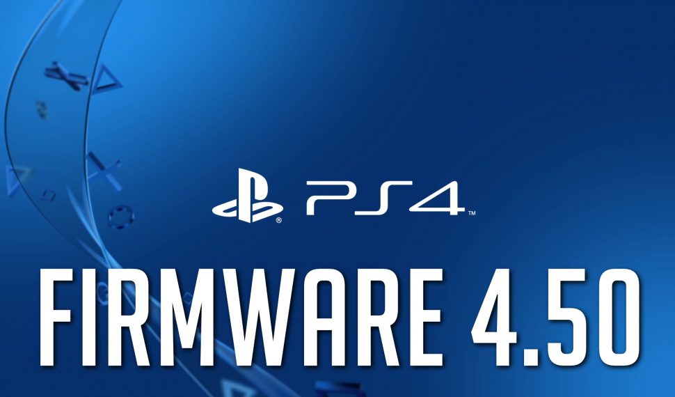 El firmware 4.50 de PlayStation 4 estará disponible mañana