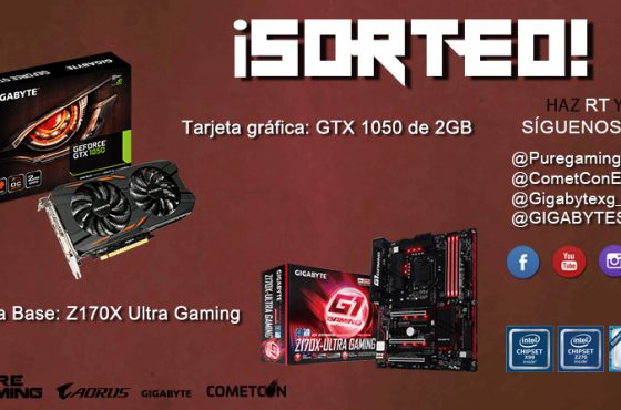 [FINALIZADO] SORTEO AORUS-GIGABYTE COMETCON’17: Tarjeta gráfica GTX 1050 + Placa base Z170X