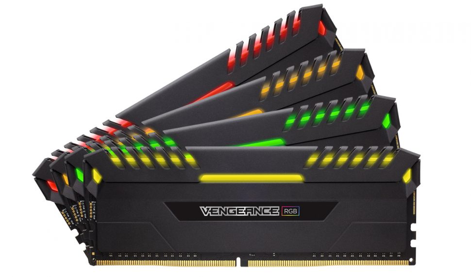 CORSAIR lanza la memoria DDR4 VENGEANCE RGB