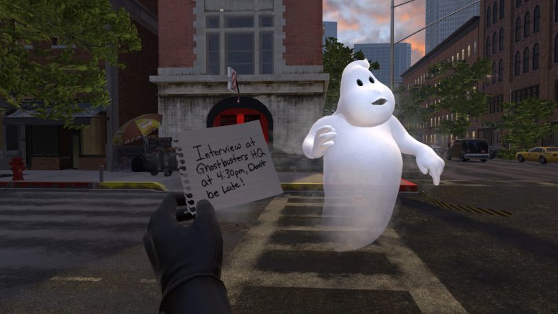 El juego de Ghostbusters para PS4 VR