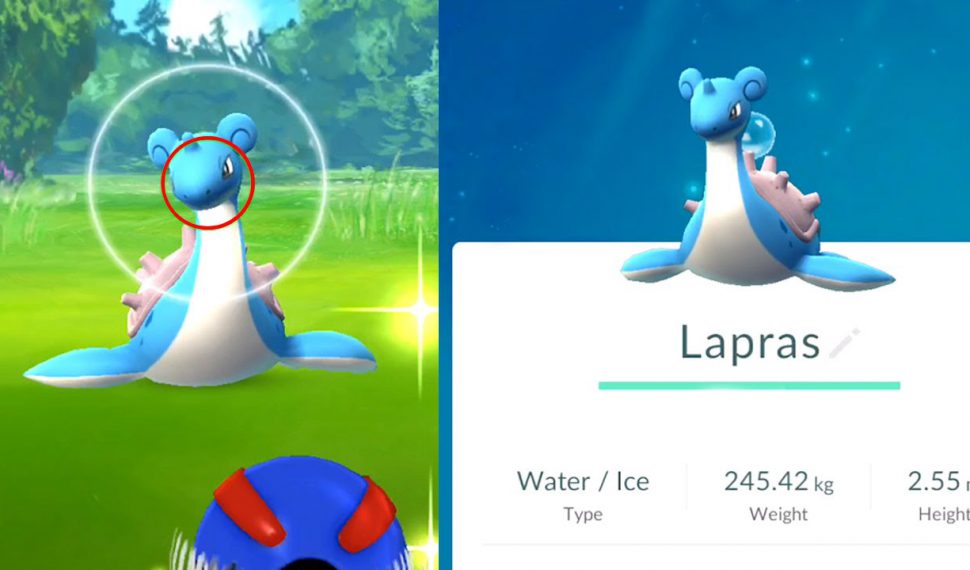 Un jugador de Pokémon Go muere tras capturar un Lapras