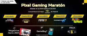 pixel gaming maraton