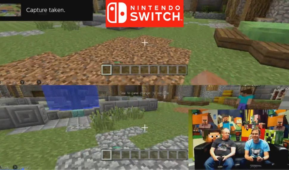 No te pierdas cómo es Minecraft en Nintendo Switch