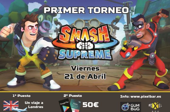 Primer Torneo Smash Supreme en Pixel Bar