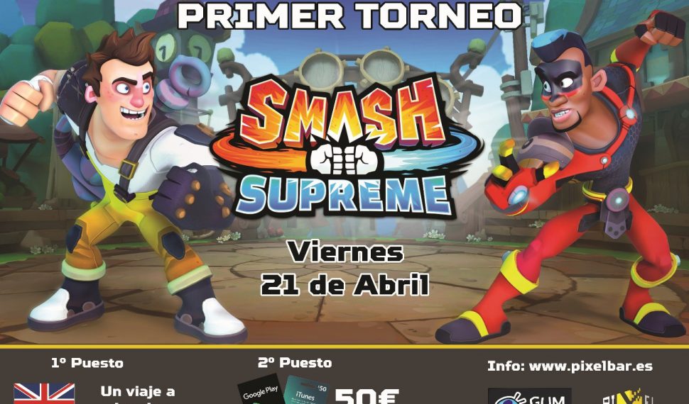 Primer Torneo Smash Supreme en Pixel Bar