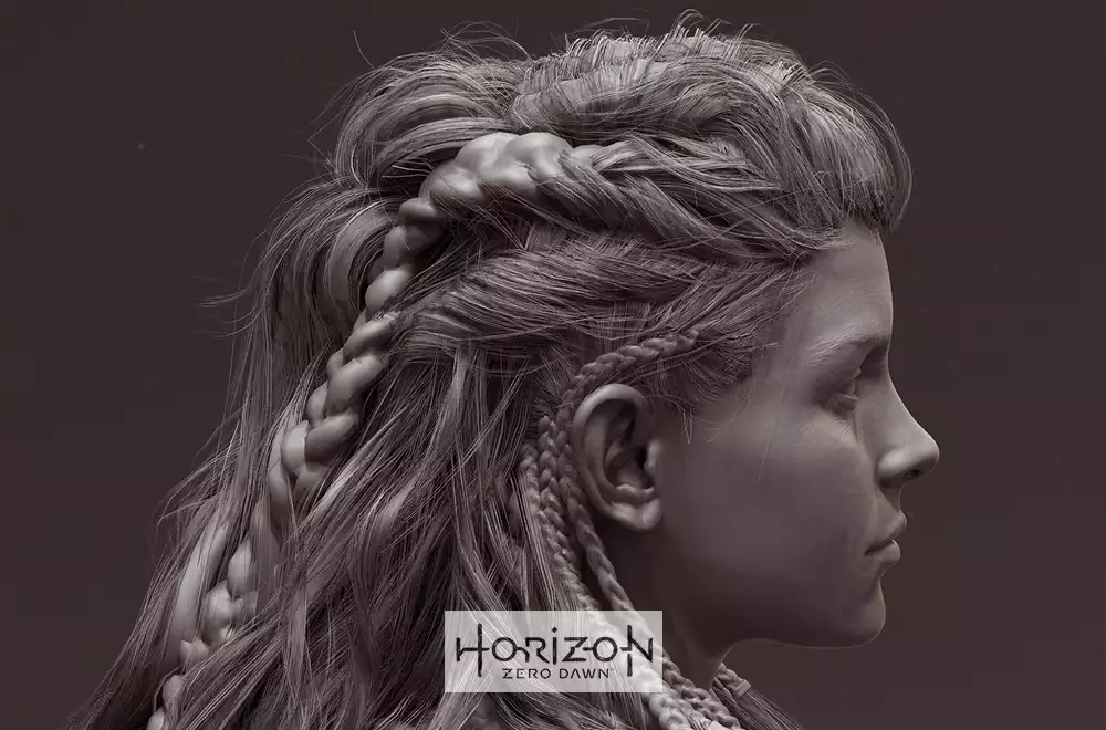 Horizon: Zero Dawn ¿Cómo se hizo el pelo de Aloy?