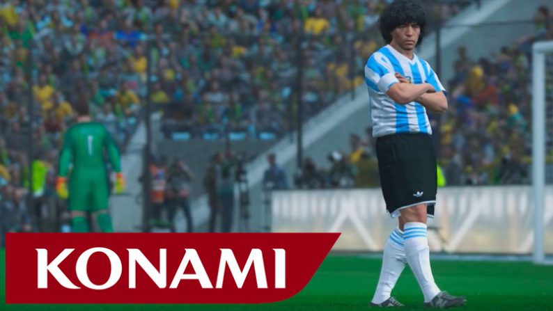 Konami pagará 1 millón de dolares a Maradona por PES