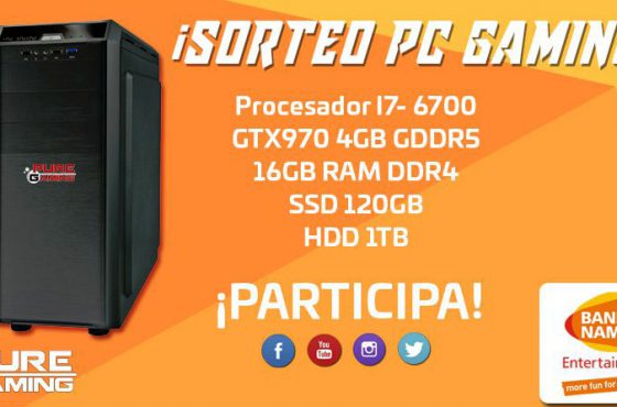 [FINALIZADO] SORTEO PC GAMING CON BANDAI NAMCO. ¿Lo quieres? ¡Participa!