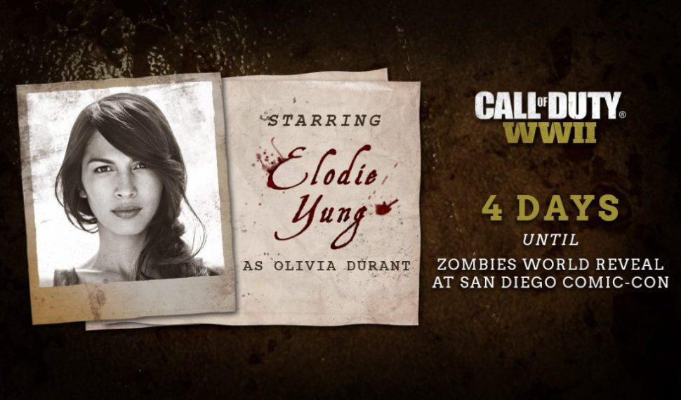 Elodie Yung se une a David Tennant en Call Of Duty WWII