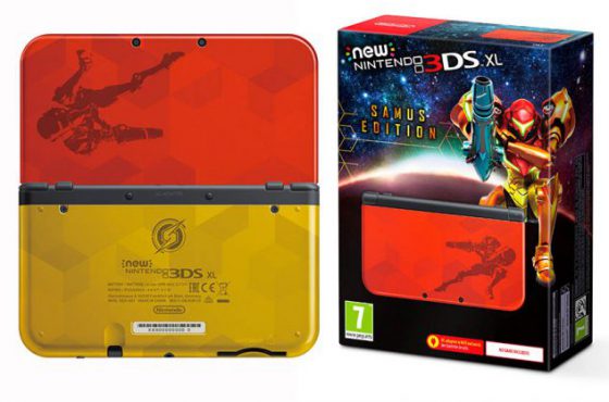 Esta es la edición especial de Nintendo 3DS XL de Samus Aran