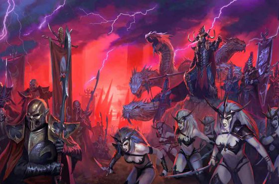 Los Elfos Oscuros de Total Warhammer II en un nuevo vídeo