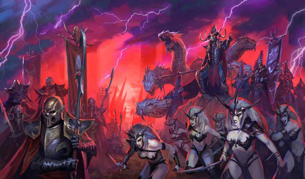 Los Elfos Oscuros de Total Warhammer II en un nuevo vídeo