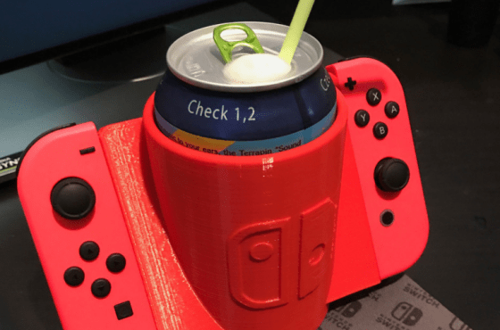 El accesorio que te sirve para mantener la bebida fría con los Joy-Con de Switch