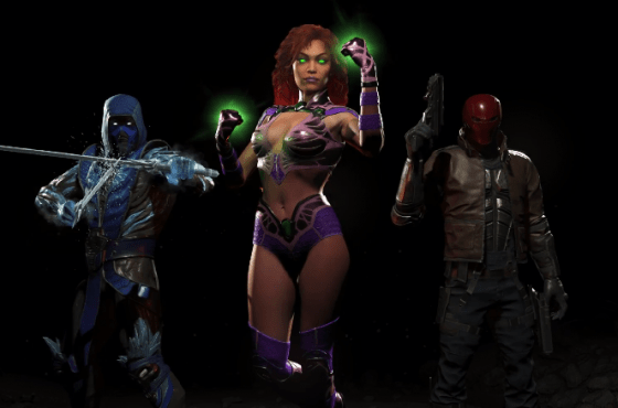 Así se mueve Starfire, la nueva superheroína de Injustice 2