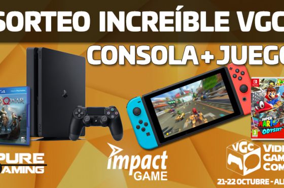 SORTEO VIDEO GAME COMIC consola PS4 / Nintendo Switch + Juego