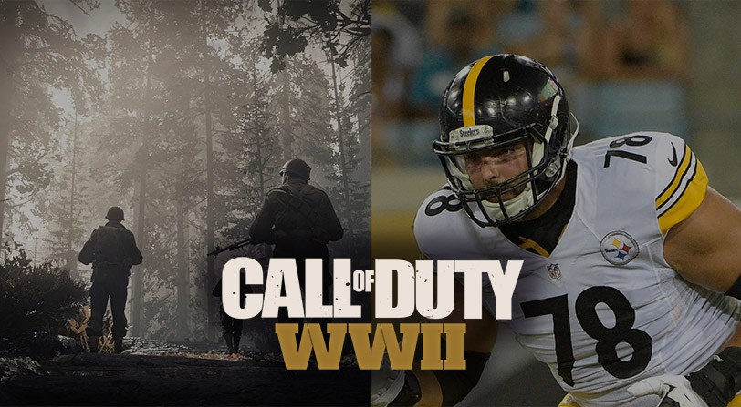 Call of Duty WWII contará con Alejandro Villanueva, un jugador de fútbol americano español